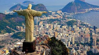 Visit of Christ the Redeemer statue  Trip to Rio de Janeiro Brazil 2020  Christo Redentor  4K [upl. by Joann854]