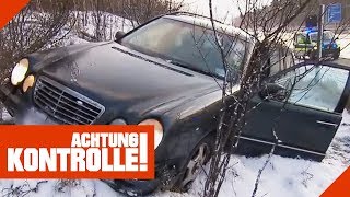 Schwerer MercedesUnfall auf der Autobahn Wie ist der Unfall entstanden  Achtung Kontrolle [upl. by Luben411]