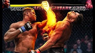 Alistair Overeem VS Francis Ngannou Insane Knockout UFC 218  HD [upl. by Oimetra]