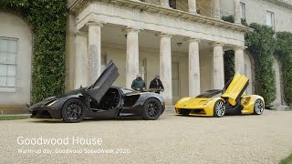 Lotus Evija at Goodwood Speedweek [upl. by Gerhardine]