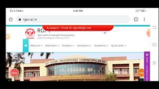 RGPV online exam  RGPV EXAM Update  RGPV ONLINE EXAM Date 2022 [upl. by Lekar]