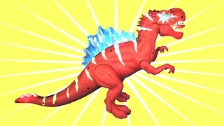 Dinosaur Walking Spinosaurus Light and Sound  Dinosaur Toys Collection For Kids [upl. by Thecla290]