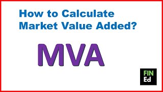 How to calculate market value added  MVA calculation  FINEd [upl. by Maury]