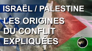 LES ORIGINES DU CONFLIT ISRAÉLOPALESTINIEN EXPLIQUÉES SUR CARTE [upl. by Frasco]