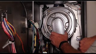 Cleaning the Heat Exchanger in a K2 and K2 Combi High Efficiency Boiler [upl. by Eidnil610]