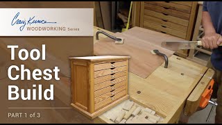 Woodworking  Tool Chest Build 1 of 3 [upl. by Fernald]