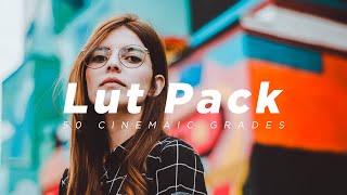 50 Cinematic LUTs Pack  How to add in Sony Vegas Pro [upl. by Bashee]