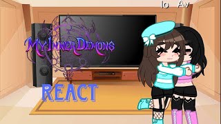 My Inner Demons React mid Aphmau [upl. by Ymmac]