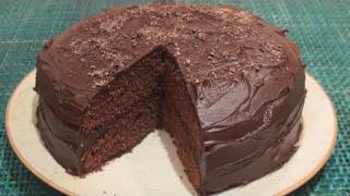 Chocolate Fudge Cake Recipe [upl. by Aggi596]