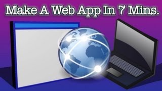 How To Make A Web App In 7 Minutes [upl. by Arahset]