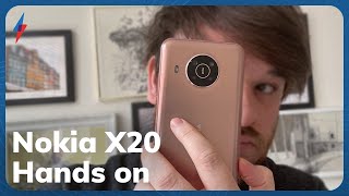 Nokia X20 Hands on and first look  Trusted Reviews [upl. by Sutherland]