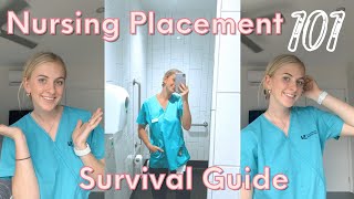 1ST YEAR NURSING  PLACEMENT SURVIVAL GUIDE [upl. by Asilehs]