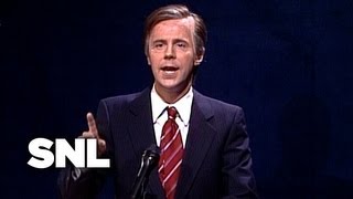 George Bush Debate  SNL [upl. by Ahsienet]