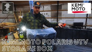 Polaris Ranger XP 1000Kemimoto UTV Storage Box [upl. by Liagiba]