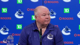 Head Coach Bruce Boudreau  202122 Year End Media Availability [upl. by Varrian]