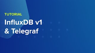 Tutorial InfluxDB v1 amp Telegraf [upl. by Aihtak]