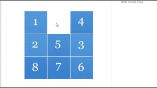 How to solve 8 pieces Sliding Puzzle [upl. by Primrosa271]