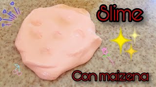 •slime con maizena y pegamento 😊 [upl. by Asseniv671]