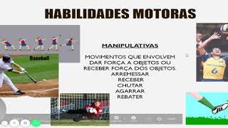 Habilidades motoras  Educação física [upl. by Shandy]