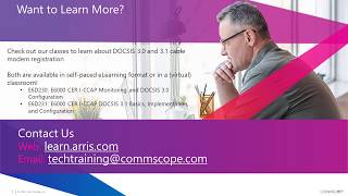 How a DOCSIS 31 Modem Registers vs a DOCSIS 30 Modem – ARRIS Product Technical Training [upl. by Ybbor140]