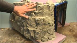 How to Make Rock Formation from Urethane Foam [upl. by Johna295]