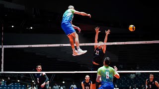 TOP 20 Unreal Volleyball Spikes That Shocked the World [upl. by Oag]