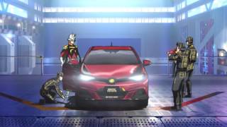 【アニメCM】TOYOTA シャア専用オーリス サンライズ [upl. by Klotz]