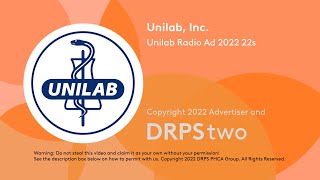 Unilab Radio Ad 2022 22s [upl. by Adnowat]