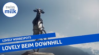 Kuh Lovely fährt Downhill  Werbespot  Swissmilk 2016 [upl. by Nevsa]