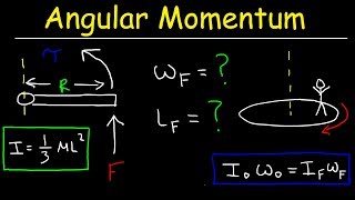 Angular Momentum Physics Practice Problems [upl. by Andra]