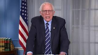 Sen Sanders Responds to Trumps Congressional Address [upl. by Hartzell]