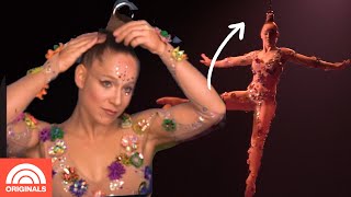 How This Cirque Du Soleil Performer Hangs By Her Hair  TODAY Originals [upl. by Pritchard]