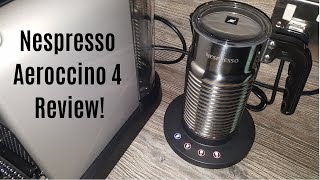 Nespresso Aeroccino 4 Milk Frother Review  Worth upgrading from the Aeroccino 3 [upl. by Aihn887]