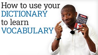 How to use your dictionary to build your vocabulary [upl. by Eissolf]