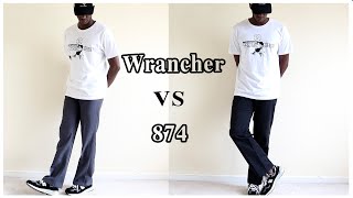 Dickies 874 vs Wrangler Wrancher Styling Fit  MORE [upl. by Cohl]