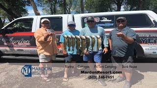 Potholes Reservoir Walleye Fishing [upl. by Nanreik]