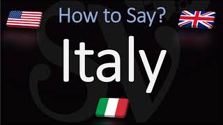 How to Pronounce Italy CORRECTLY [upl. by Afaw]