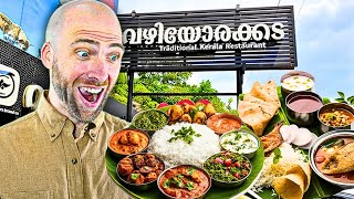 Unreal Veg amp NonVeg KERALA FOOD at Vazhiyorakkada Restaurant  Kilimanoor India [upl. by Leund281]