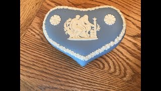 How Tough Is Wedgwood Jasperware Cleaning A Jasperware Trinket Box [upl. by Diarmuid]