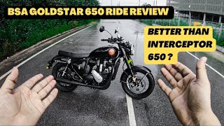 BSA Goldstar 650 Ride Review [upl. by Vaclava]