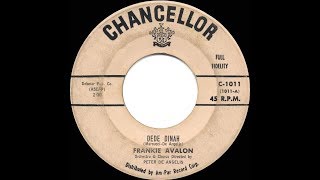 1958 HITS ARCHIVE Dede Dinah  Frankie Avalon [upl. by Atekehs]