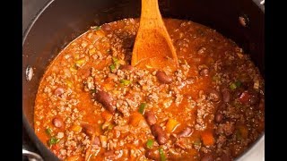 COMO HACER FRIJOLES CON CARNE MOLIDACHILI [upl. by Adna]