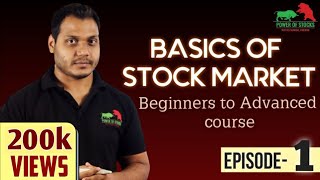 Stock Market Free Course For Beginners To Advanced Episode1 [upl. by Ibbie]