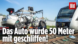 HorrorUnfall mit 3 Toten Zug und Auto kollidieren [upl. by Minton343]