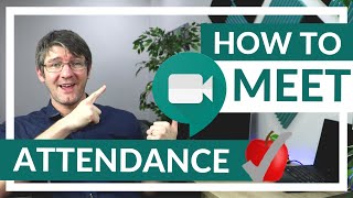 How to take Attendance in Google Meet [upl. by Benyamin]