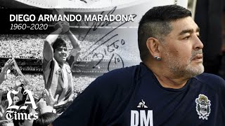 Diego Maradona gifted Argentine soccer legend dies at 60 [upl. by Lusar]