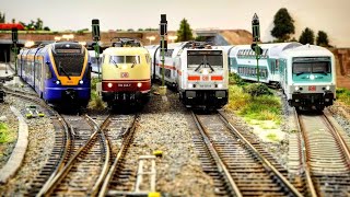 Modelleisenbahn H0 Betrieb Zwischen 1994 und 2019 [upl. by Viscardi]