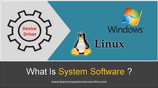 What Is System Software   Functions And Types Of System Software [upl. by Dazhehs]