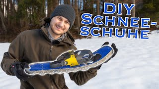 Schneeschuhe selberbauen Teil 2  DIY  MYOG Schneeschuhe [upl. by Anertal194]