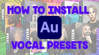 How to use Adobe Audition vocal presets FREE EFFECTS [upl. by Hadeehsar]